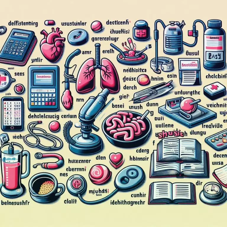 Немецкий словарь: медицинские термины на немецком языке